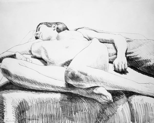 Philip Pearlstein, Knees Front, 1968