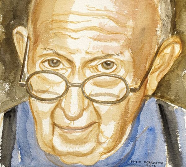 Philip Pearlstein, Self-Portrait, 2012