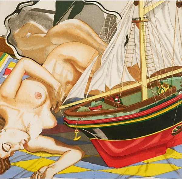 Philip Pearlstein, Model Boat, 1993