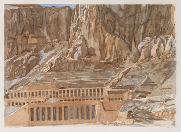 Philip Pearlstein, Temple of Hatshepsut, 1979