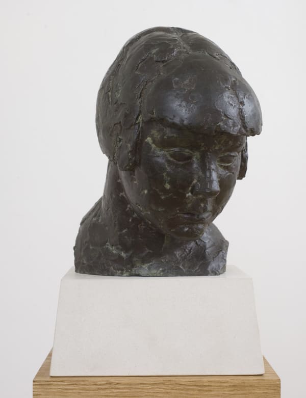 Frank Dobson, Head of a Girl (Study for Cornucopia), 1925