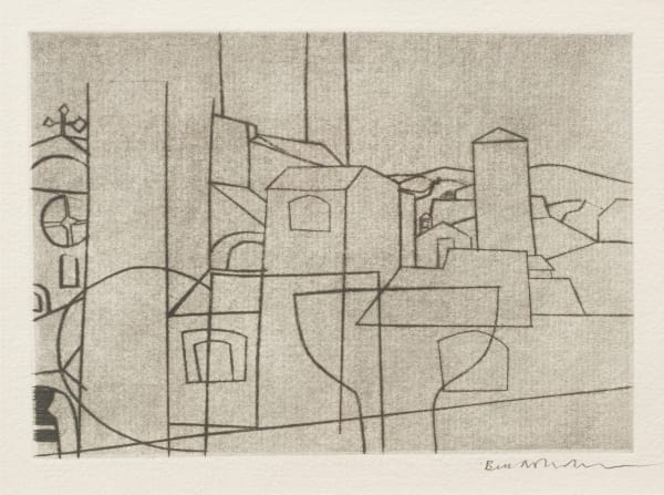 Ben Nicholson, San Gimignano, 1966