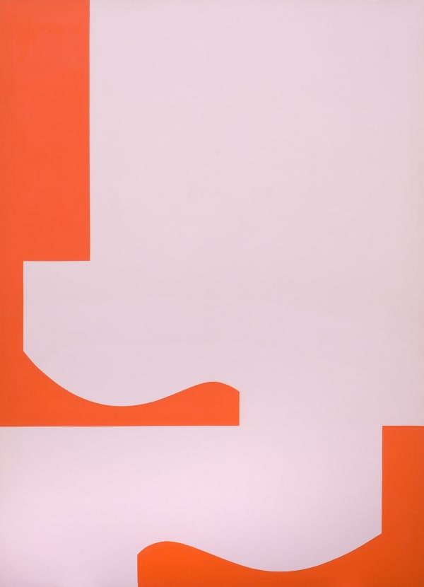 John Golding, Predella (Red + Rose), 1967