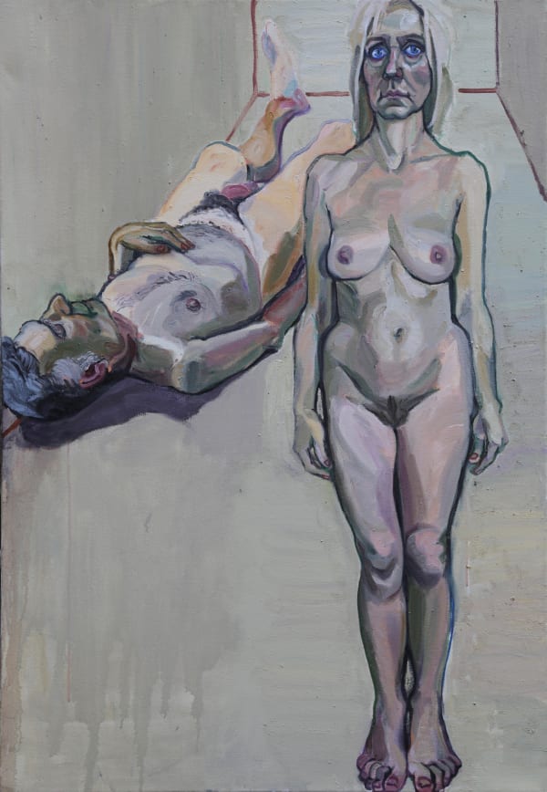 Susanne du Toit Confined, 2020 Oil on canvas 130 x 90 x 4 cm 51 1/8 x 35 3/8 x 1 5/8 in