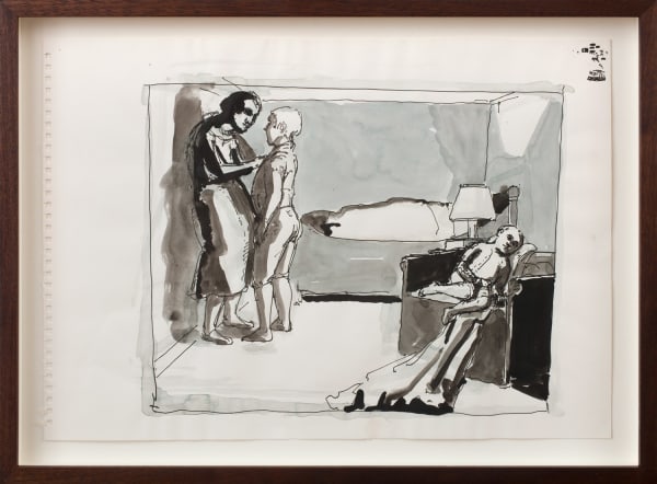 Paula Rego, Study for "The Bullfighter's Godmother", 1990–91