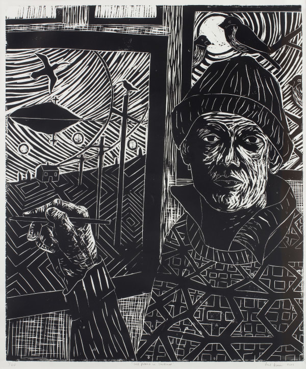 Paul Bloomer - Self-Portrait in Shetland, 2015