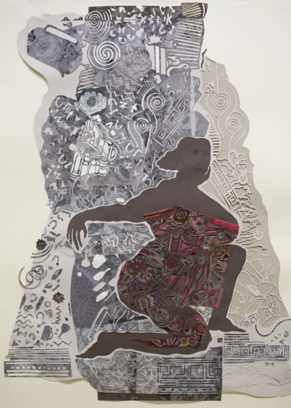 Charlotte Hodes - Self-Portrait as Ornament, 2013