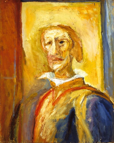 Patrick Procktor - Portrait of a Young Man (Self-Portrait after 'Portrait of Young Man' by Raphael), 1961