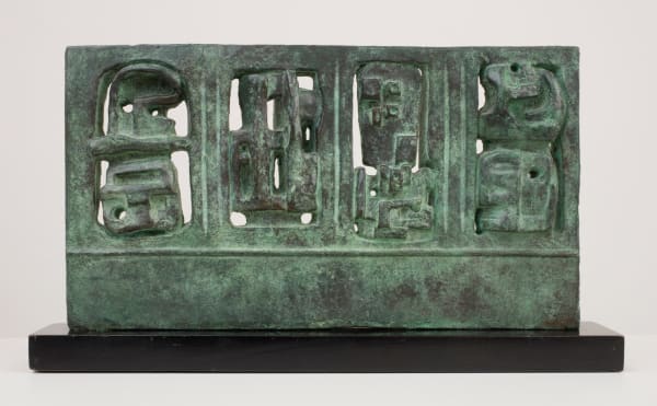 Henry Moore, Time/Life Screen: Maquette No. 4, 1952 / cast 1952