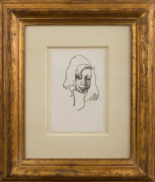 Lucian Freud, Head of a Woman, 1943, c.