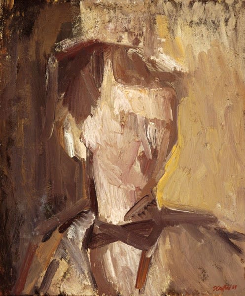 Dennis Creffield - Self-Portrait, 1959