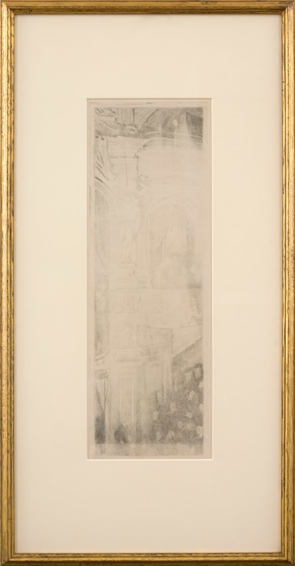 The New Bedford (The Large Plate), 1915 Etching, drypoint, aquatint and soft-ground etching on wove paper Plate: 50 x 16.7 cm / 19 5/8 x 6 1/2 in Sheet: 50.8 x 32.3 cm / 20 x 12 3/4 in Eighth state (of thirteen); Unique proof Sold