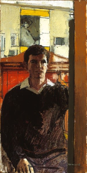 Ken Howard, Self-Portrait at Cricklewood, 1961