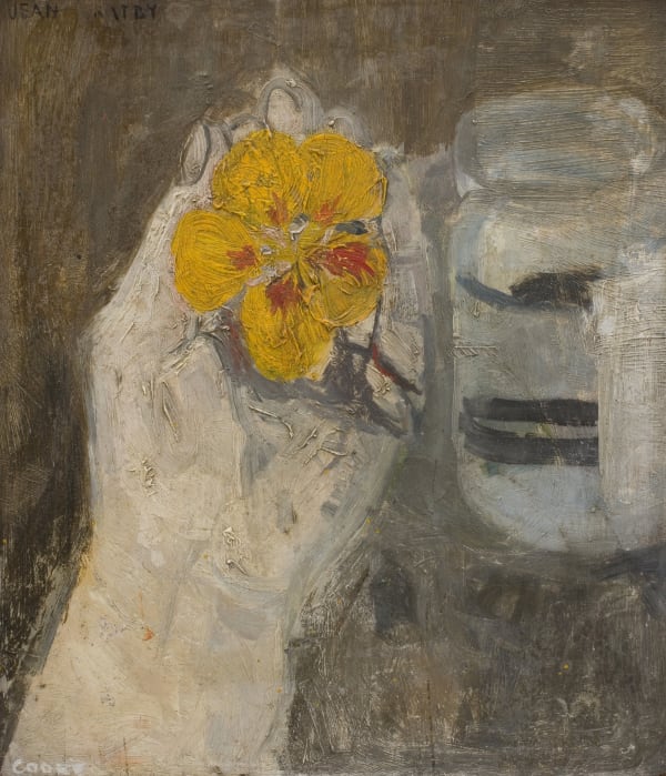 Jean Cooke, Hand and Nasturtium Flower, 1958