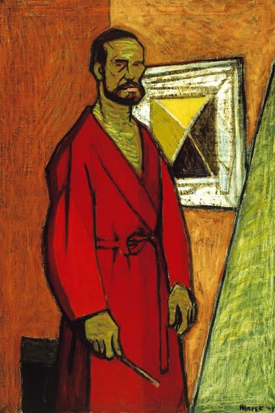 Marek Zulawski - Self-Portrait, 1949