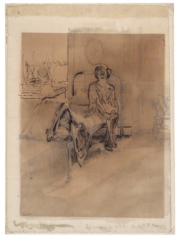 Walter Sickert, Wellington House Academy, Nude, 1913, c.