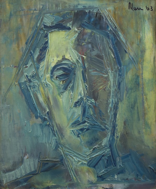 Leslie Marr, Self-Portrait, 1963