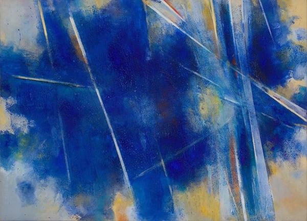 John Golding, I. 1 (Splintered Light -Toledo Blue), 1985