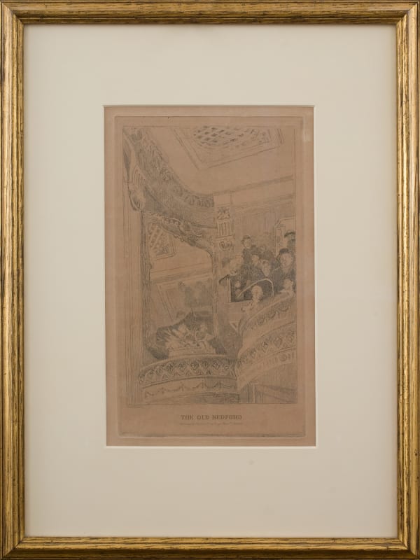 The Old Bedford (The Large Plate), c. 1908 Etching on wove paper Plate: 26.5 x 15.5 cm / 10 1/4 x 6 in Sheet: 31 x 21.2 cm / 12 1/8 x 8 3/8 in Third state (of twelve) £2,000 + 5% UK import