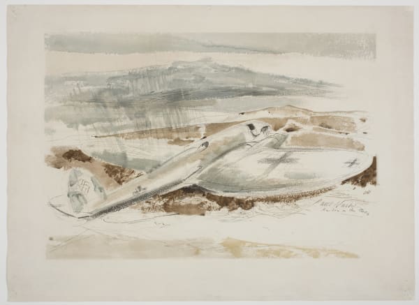 Paul Nash, The Raider on the Moors, 1940