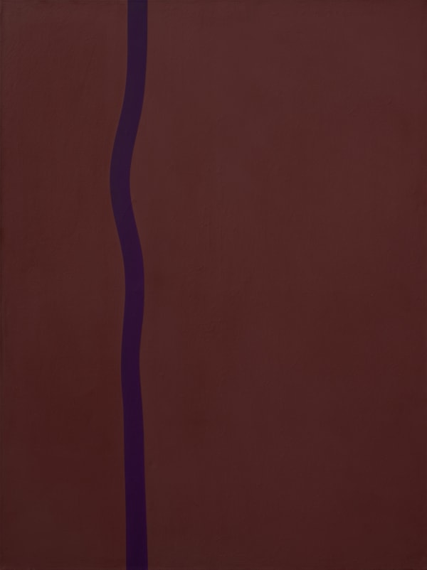 minimalist oil painting by William Turnbull
