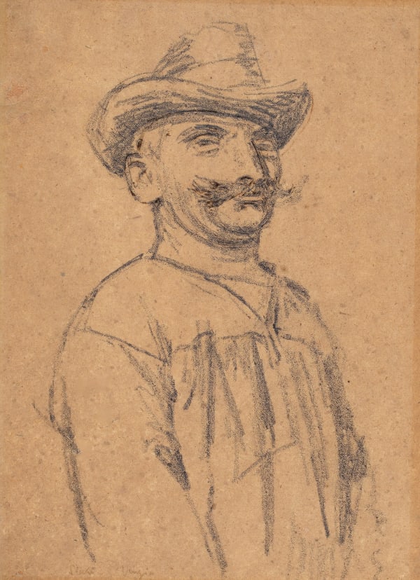 Walter Sickert, Portrait of Signor De Rossi or Gondolier, 1903, c.