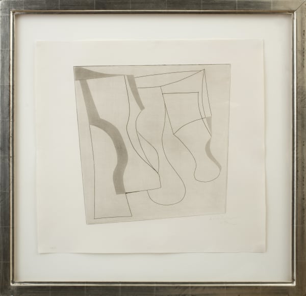 Ben Nicholson, Still life with grey, 1967