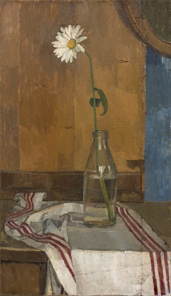 Euan Uglow, Daisy in a Milk Bottle, 1953
