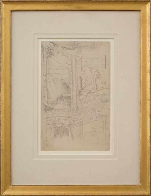 Study for The Old Bedford, c. 1894 Pencil on paper 31.7 x 19.8 cm 12 1/2 x 7 3/4 in £11,000 + 5% UK import