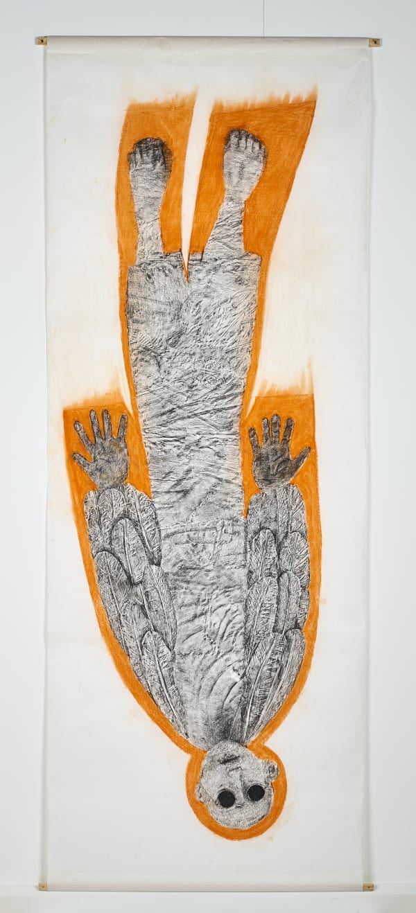 Adrian Baynes, The Artist who flew too close to the sun, 2021