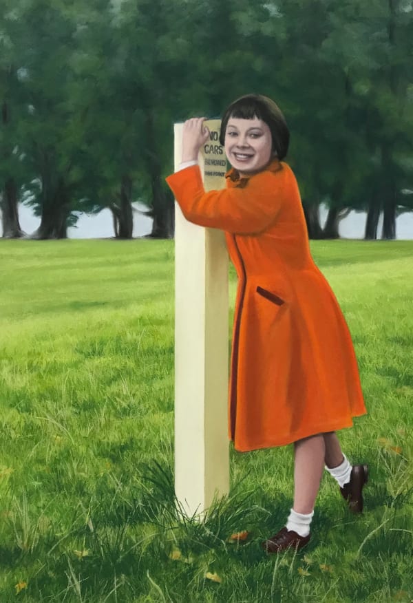 Diana Rattray No Cars Beyond This Point, 2021 Pastel 86 x 60 cm 33 7/8 x 23 5/8 in