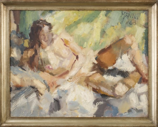 Cyril Mann, Reclining Nude I, 1963
