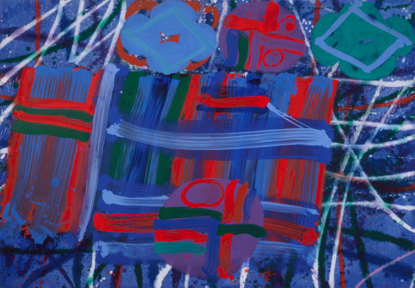 Albert Irvin, Victoria, 2000