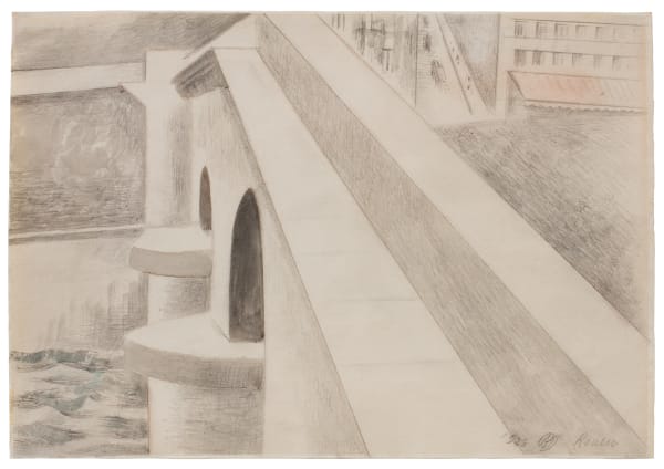 Paul Nash, Rouen, 1928