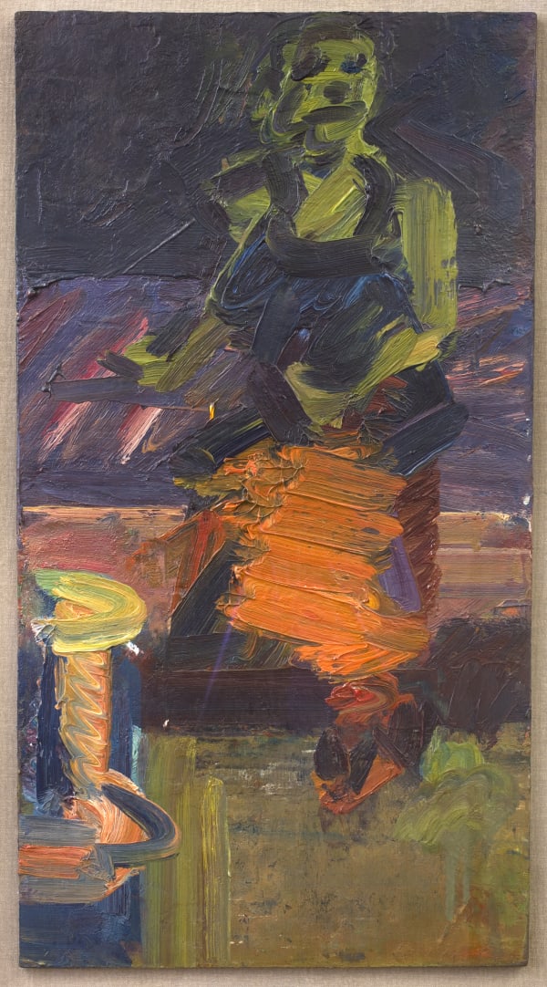 Frank Auerbach, J.Y.M. Seated in the Studio III, 1988