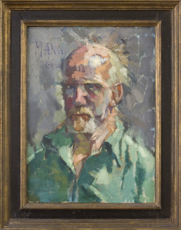 Cyril Mann, Self-Portrait, 1966