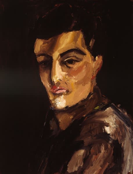 Ben (Gerald) Levene - Self-Portrait, 1958
