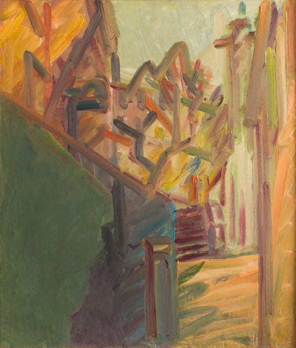 Frank Auerbach, The Tree Opposite, 2008-09