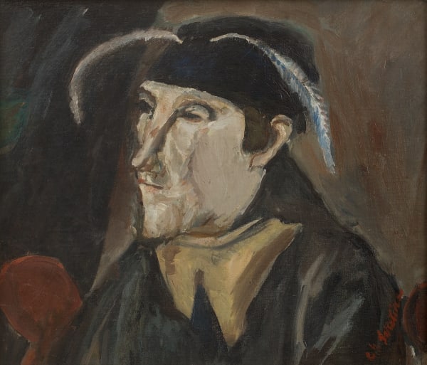 Chaïm Soutine, Portrait du Peintre Ramey, 1915–16
