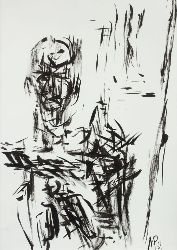 Michael Piper, Self-Portrait, 1964