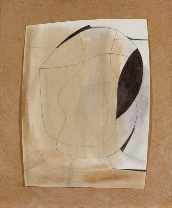Ben Nicholson, Bottle and jug with black, 1973