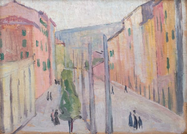 Vanessa Bell, Street Scene in Tuscany, 1912