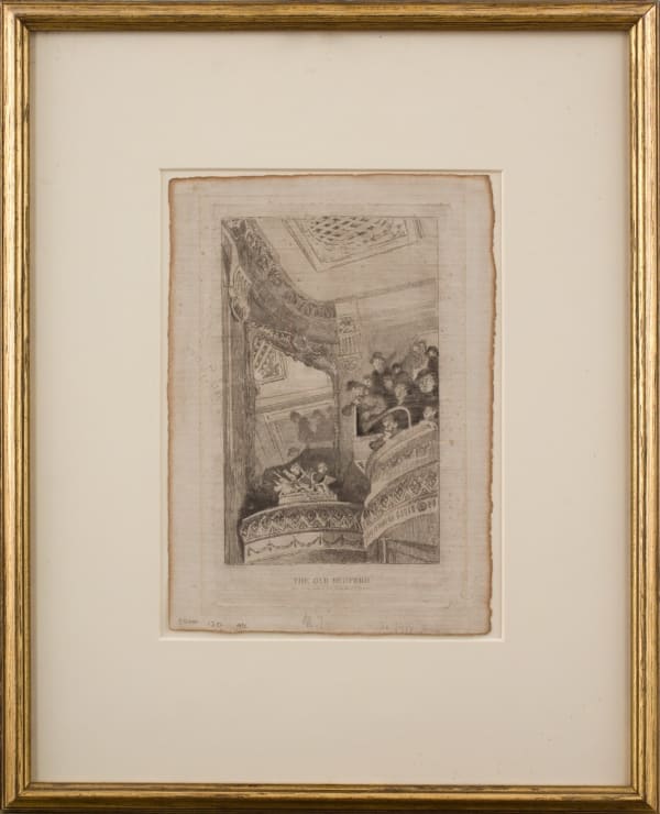 The Old Bedford (The Large Plate), c. 1908 Etching, engraving and drypoint on laid paper with unicorn watermark Plate: 26.5 x 15.4 cm / 10 1/2 x 6 in Sheet: 30.2 x 21.4 cm / 11 7/8 x 8 1/2 cm Ninth state (of thirteen) Sold