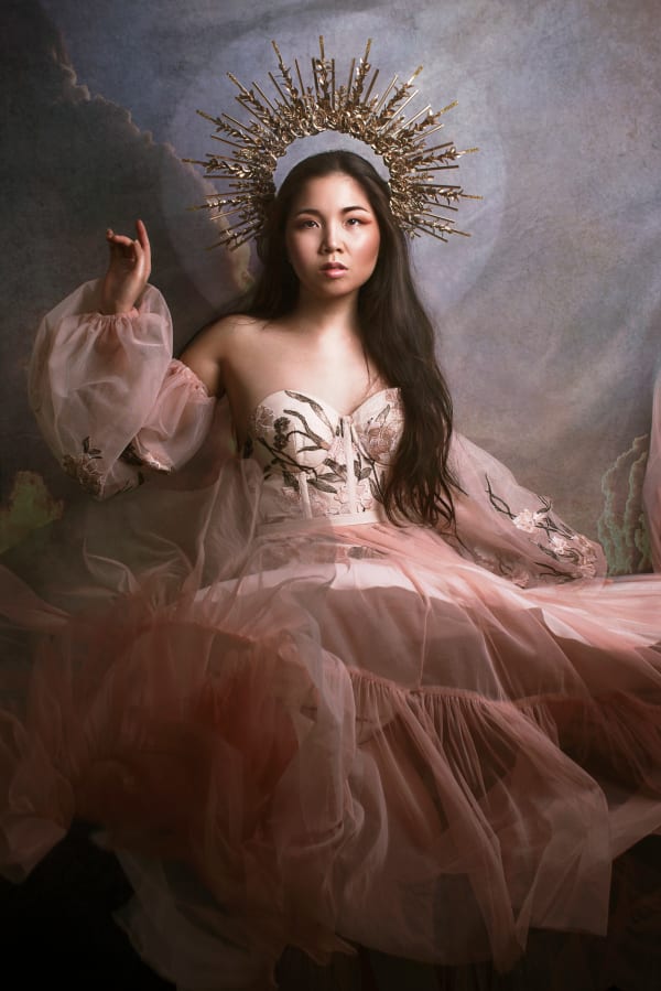 Yinsey Ai Ping Wang My Renaissance (Myself, reimagined), 2021 Photography with some Photoshop editing (print) height 34.8 cm height 13 3/4 in