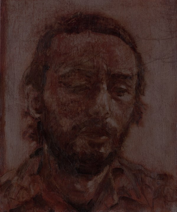 Charles Laib Bitton, Portrait of a Man#1 / Self-portrait in Mourão