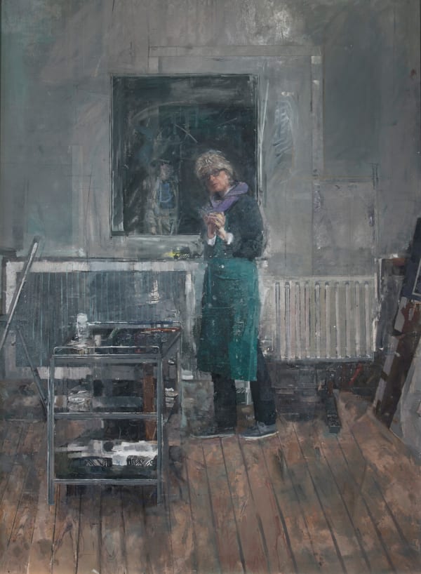 Eileen Hogan, Self Portrait Pembroke studios