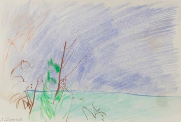 Jean Cooke, Garden and Sea at Birling Gap