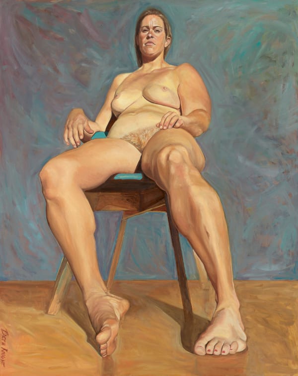 Beth Knight Portrait 1, 2022 Oil 153 x 122 cm 60 1/4 x 48 in