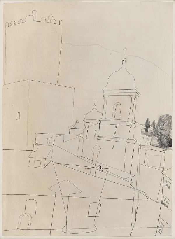 Ben Nicholson, Rome (July 1, 1954), 1954
