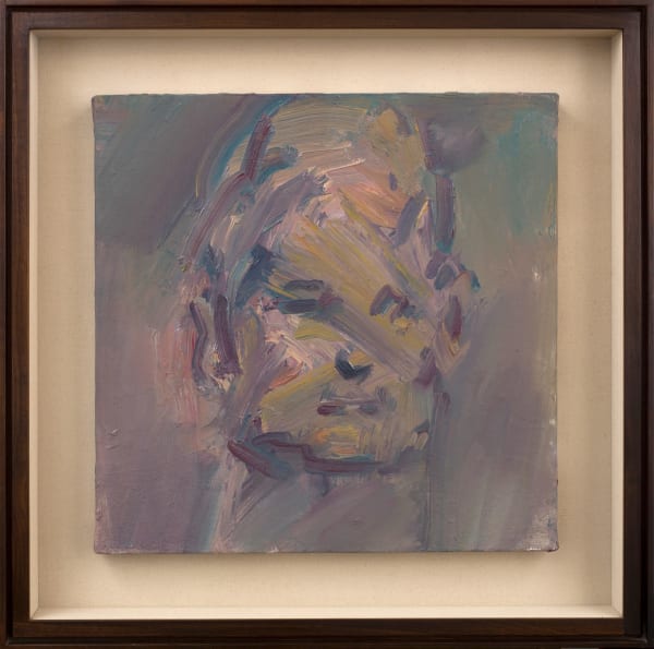 Frank Auerbach, Head of David Landau, 2015